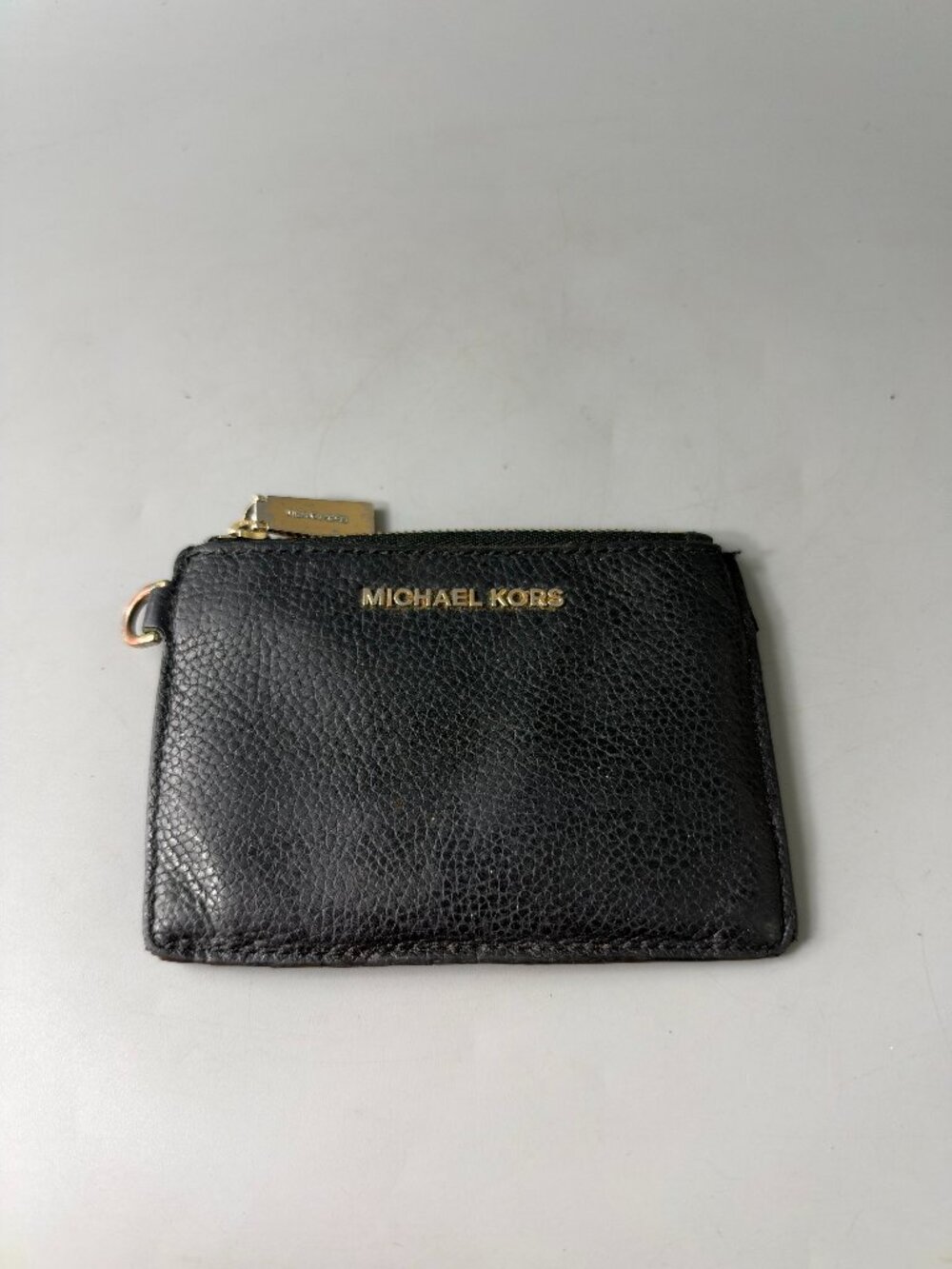 MICHAEL Michael Kors Leather Jet Set Small Coin Purse w/Keyring